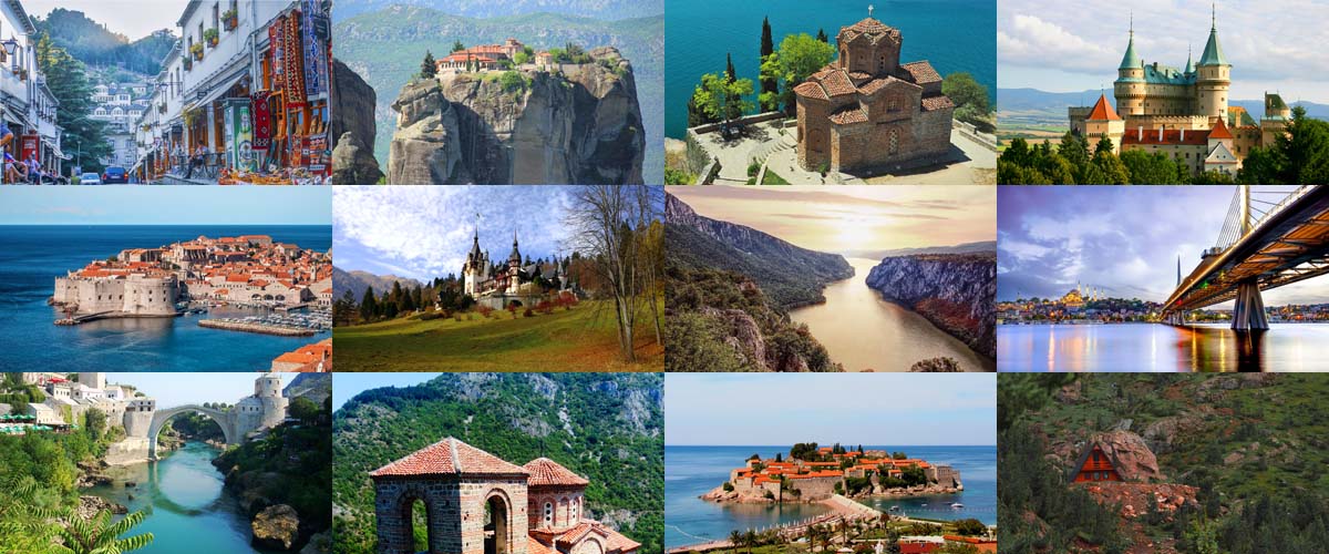 Official Travel and Tourism Information for the Balkan Countries